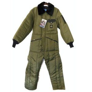 NWT RefrigiWear Iron-Tuff Coveralls Sage Green